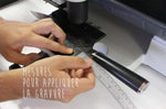 Gravure diamant personnalisée sur lame