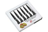Coffret 6 couteaux steak Pradel Excellence lame noire 10cm revêtement anti-adhérent
