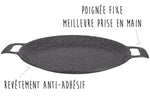 Plat à pizza en fonte Pradel Excellence Premium 32cm façon pierre tous feux/ induction
