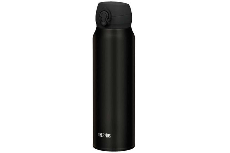 Gourde isotherme Thermos 750ml Ultralight noir mat - Bouchon verseur anti-fuite