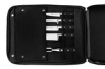 Sac spécial chef Sabatier Idéal Inox 4 couteaux de cuisine français + 1 fourchette - Exclusivité