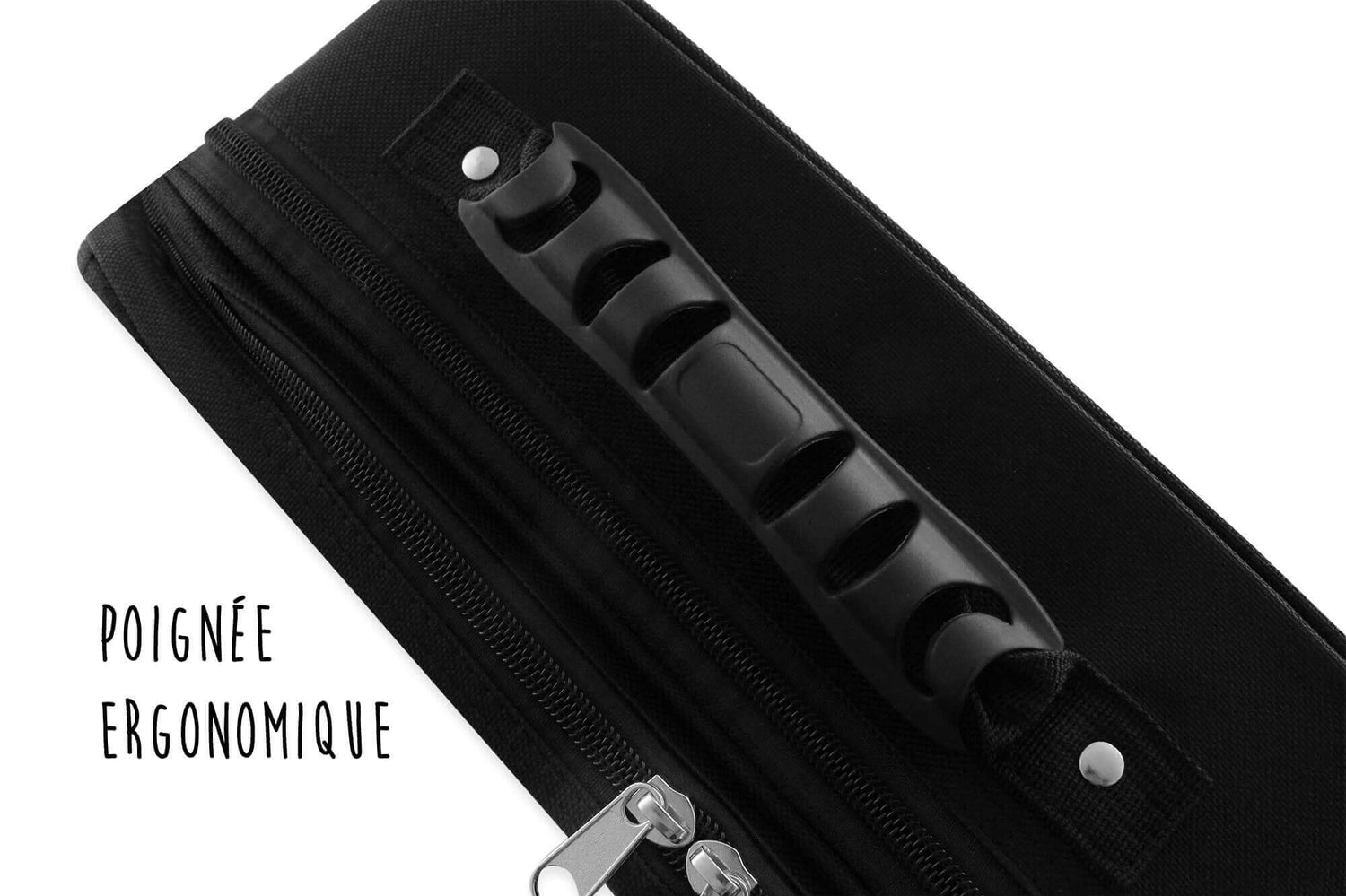 Sac spécial chef Sabatier Chef 4 couteaux de cuisine français + 1 fourchette - Exclusivité