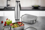 Gourde isotherme en inox Gefu Olimpio argent