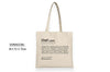 Totebag officiel super cool Couteauxduchef - 100% coton