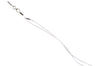 Cordon sifflet Elless nylon blanc 39cm