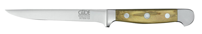 Couteau à désosser flexible 13cm forgé Alpha Olive Güde