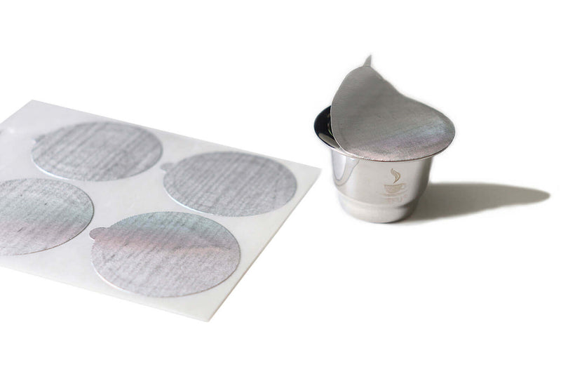 80 opercules autocollantes de rechange pour kit de capsules de café Gefu Conscio