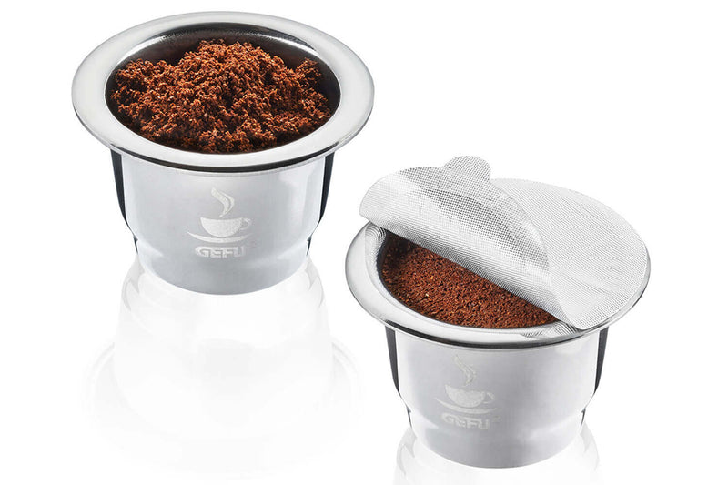 2 capsules à café pour kit de capsules Gefu Conscio