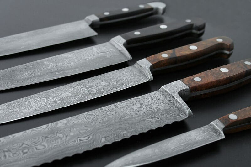 Couteau Santoku Damas Gude 18cm