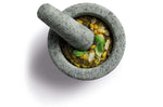 Mortier et pilon en granit gris MasterClass