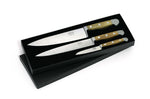 Coffret Güde 3 couteaux forgés Alpha Olive