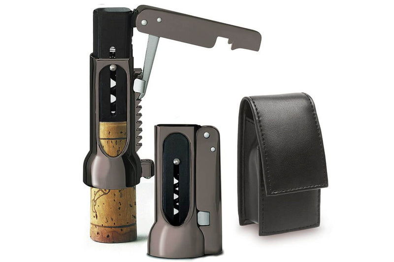 Tire bouchon à crémaillère Pulltex Brucart Graphite + étui offert
