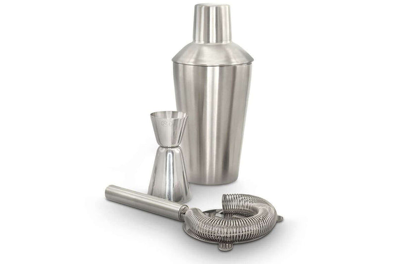 Kit cocktail basique 3 pièces Pulltex acier inoxydable