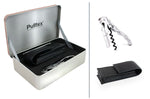 Coffret tire bouchon Pulltex + étui + boite de rangement Chrome