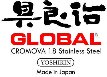 Couteau d'office japonais Global Sai S03R lame droite martelée 9cm