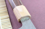 Couteau santoku japonais artisanal martelé Yu Kurosaki senko 16.5cm acier SG2