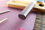 Couteau santoku japonais artisanal martelé Yu Kurosaki senko 16.5cm acier SG2
