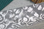 Couteau de chef japonais artisanal Yoshimi Kato 21cm SG2 Damascus