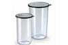 Set de 2 gobelets gradués 400ml et 600ml pour mixeur Bamix + couvercles