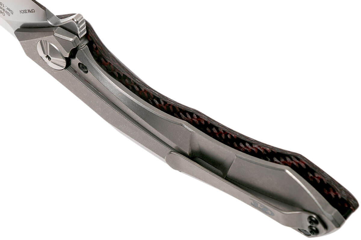 Couteau pliant Zero Tolerance ZT0462 manche fibre de carbone et titanium 13,3cm