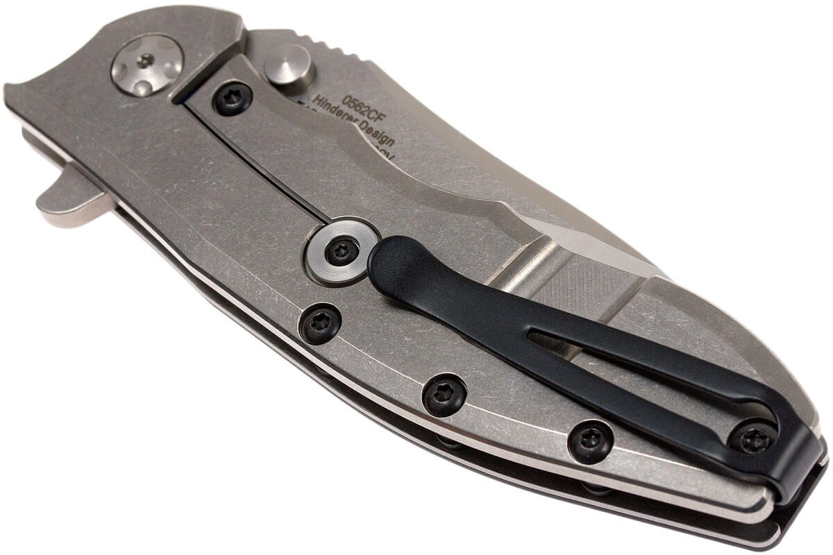 Couteau pliant Zero Tolerance ZT0562CF manche fibre de carbone et titanium 12,2cm