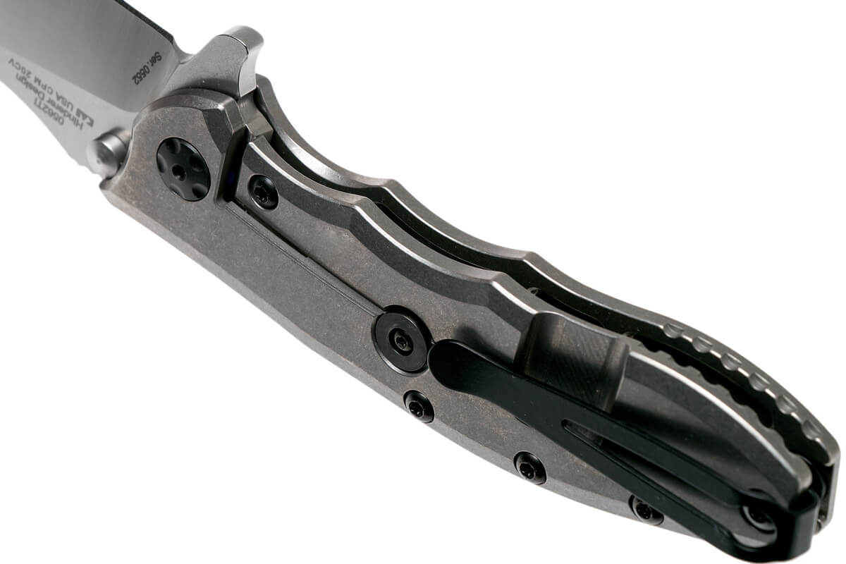 Couteau pliant Zero Tolerance ZT0562TI manche en titane 12,2cm