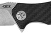 Couteau pliant Zero Tolerance ZT0770CF manche fibre de carbone 10,9cm
