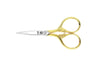 Ciseaux broderie NOGENT HB 9 cm chromés fleurs dorés