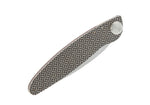 Couteau pliant K2.10M manche bois de violette et acier décor kaléidoscope 11,5cm