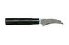Couteau bec d'oiseau Tojiro Shippu Black Damas lame 7cm