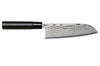 Couteau Santoku Tojiro Shippu Black damas lame 16,5cm