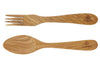 Set 2 couverts à salade BERARD 25cm en olivier