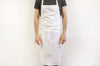 Tablier valet professionnel 100% coton blanc 100 x 100cm