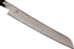 Couteau à pain japonais Miyabi 5000FCD lame 24cm damas 48 couches manche pakkawood