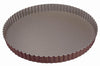 Tourtière ronde cannelée Gobel anti-adhérent fond fixe - Diamètre 30cm