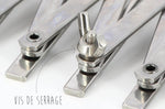 Rouleau multicoupe métal simple 5 roulettes lisses