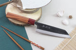Couteau kiritsuke japonais artisanal Wusaki Yuzo BS2 15cm