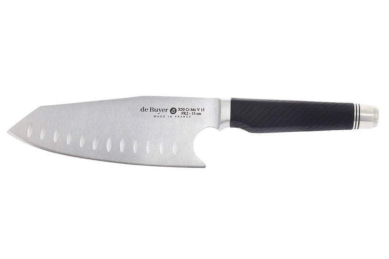 Couteau de chef forme asiatique De Buyer FK2 équilibrage ajustable - 15 cm
