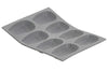 Plaque à madeleines en silicone De Buyer Elastomoule 8 ou 9 alvéoles - 8