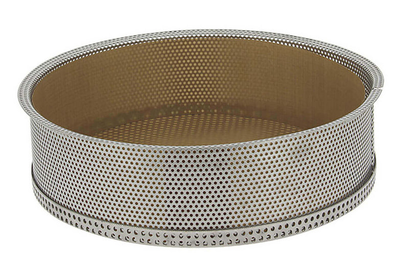 Moule à manqué De Buyer démontable inox + 2 feuilles cuisson