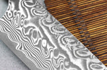 Couteau de chef japonais artisanal Yoshimi Kato 18cm SG2 Damascus