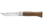 Couteau Opinel Tradition Luxe N°09 lame 9cm manche en bois - Noyer
