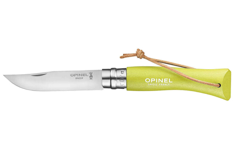 Couteau Opinel N°07 Baroudeur lame 8cm manche anis