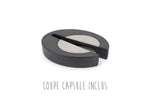 Tire bouchon à levier Peugeot Baltaz Dark en ABS et zamac de couleur noire avec coupe capsule 14cm