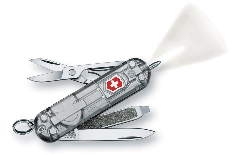 Couteau suisse Victorinox Signature Lite Silvertech argent 58mm 7 fonctions