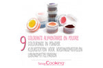 Coffret 9 mini colorants artificiels en poudre Scrapcooking 15,8g
