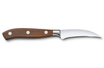 Couteau bec d'oiseau Victorinox Grand Maître Wood forgé 8cm manche érable