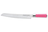 Couteau à pain Dick Pink Spirit lame dentelée 26cm manche rose