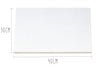 Planche à découper polyéthylène blanc HD500 avec pieds 40x30cm