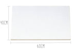 Planche à découper polyéthylène blanc HD500 avec pieds 60x40cm